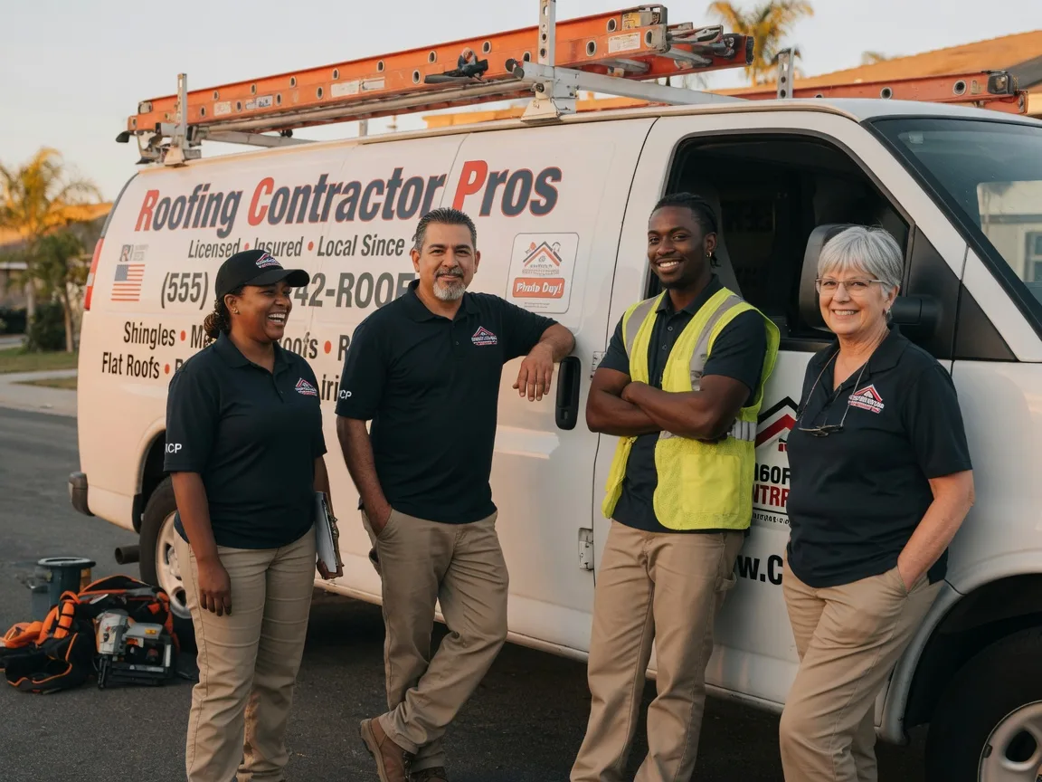 Local Roofing Contractors company in West, MS